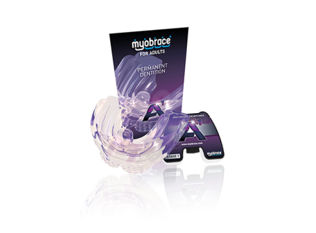 A1Mc Myobrace для взрослых Этап 1 Средний прозрачный